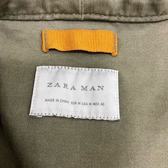 ZARA MAN Canvas Jacket - Picture 5 of 6